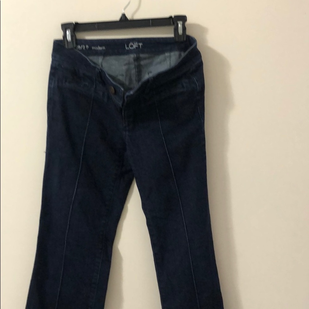 Loft modern bootcut jeans